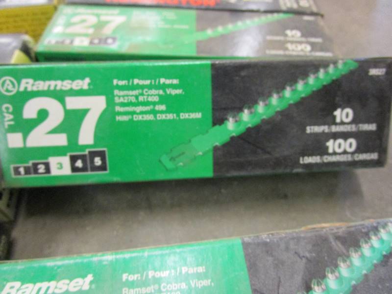 lot 58 image: (8) Boxes .27 cal Firing Loads