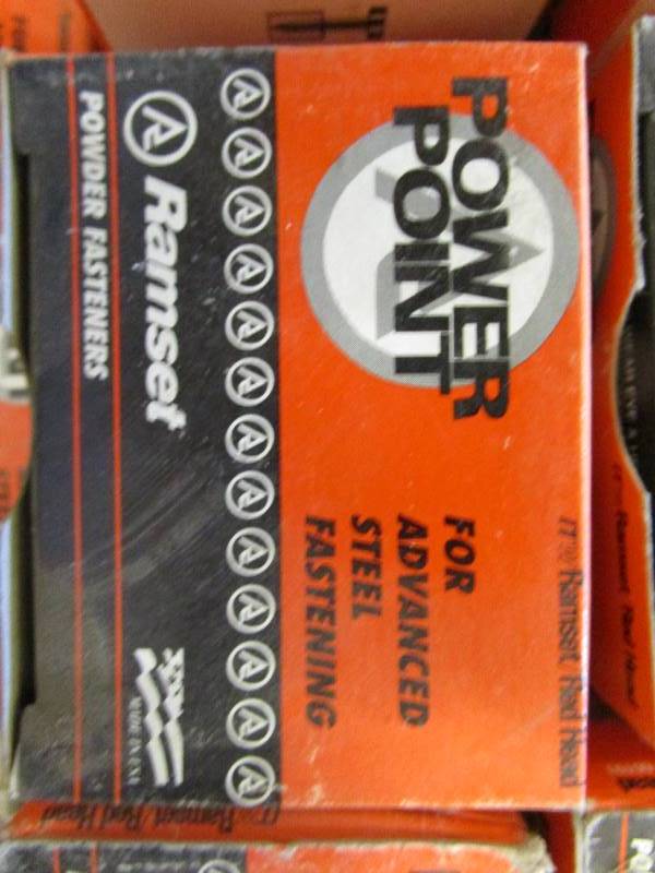 lot 59 image: (33) Boxes 34 Power Fasteners