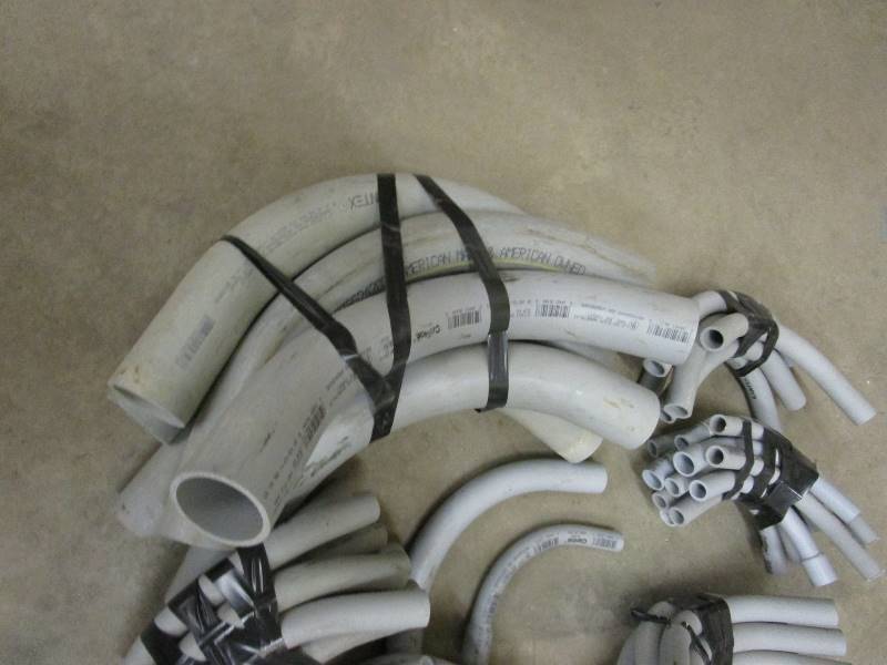 lot 78 image: PVC Conduit 90s