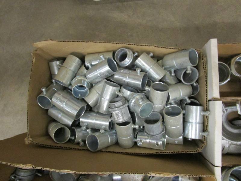 lot 80 image: Metal Conduit Fittings