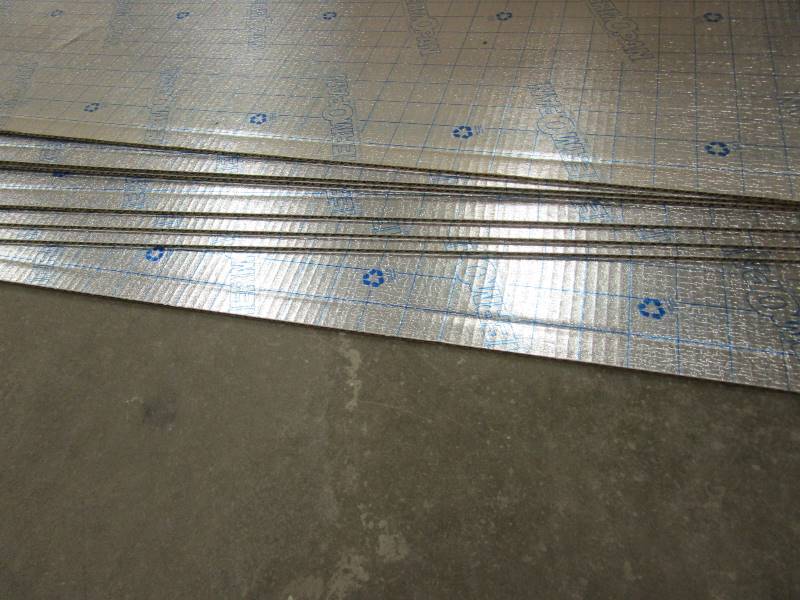 lot 68 image: (6) Sheets Thermopan & PVC Fittings