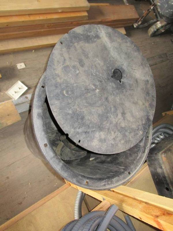 lot 75-B image: Sump Pump Drain Tile Barrel