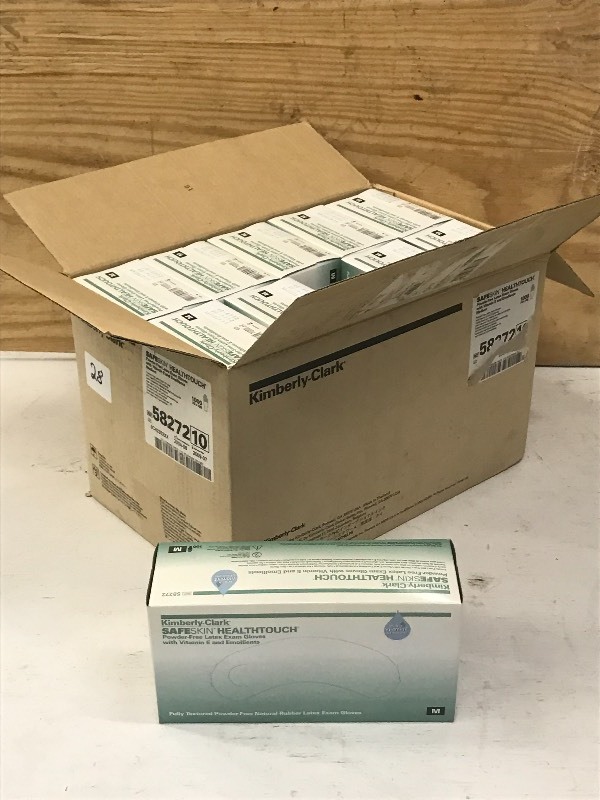 lot 28 image: New Case Of Kimberly-Clark Latex Ex...