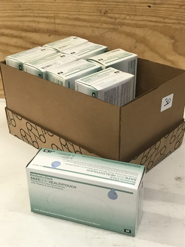 lot 30 image: (8) Boxes Of New Kimberly-Clark Lat...