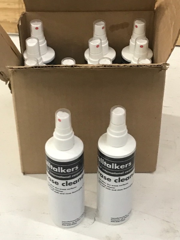 lot 41 image: New Case Of Dry-Erase Board Cleaner...