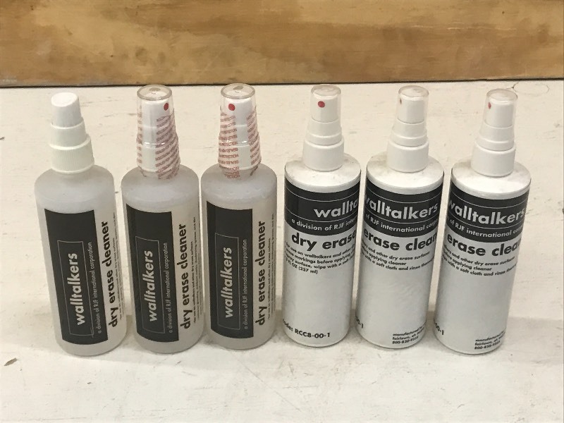 lot 47 image: (6) New 8oz Bottles Of Dry-Erase Bo...