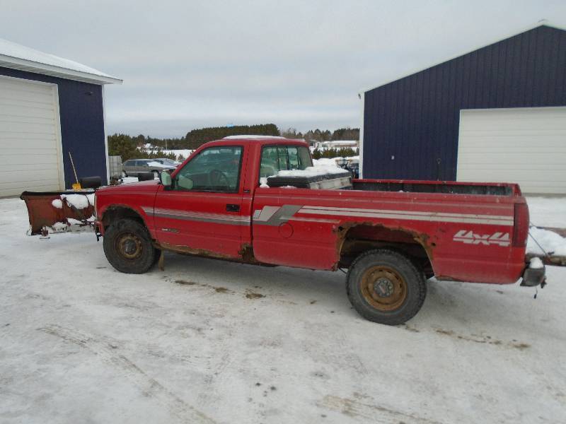 1993 GMC Sierra 4x4 1500 PLOW TRUCK