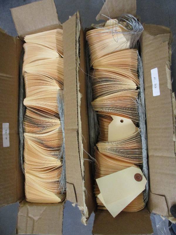 Manilla Shipping Tags