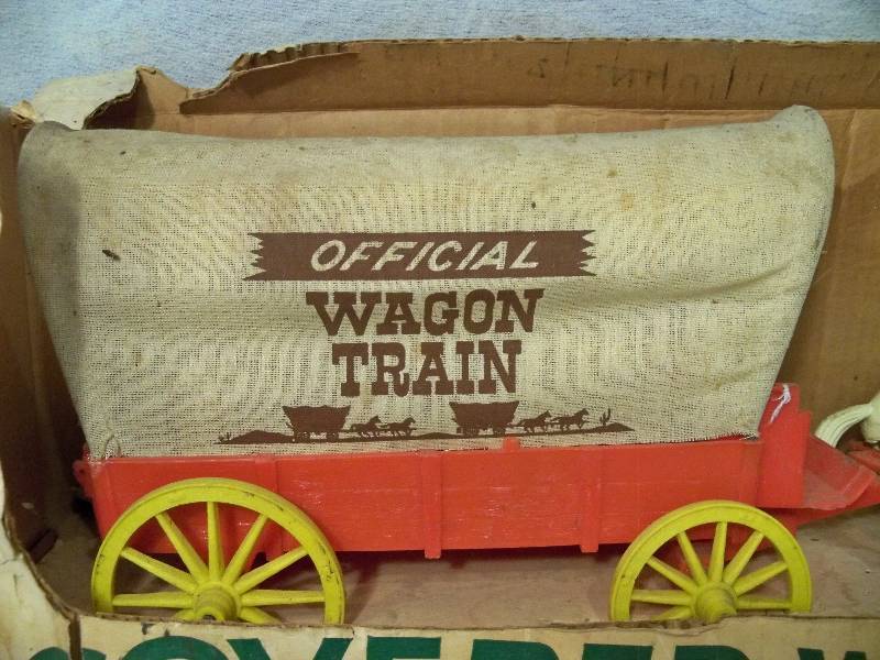 Covered Wagon Toy Set
