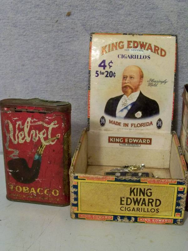 Tobacco Tins & Lighters
