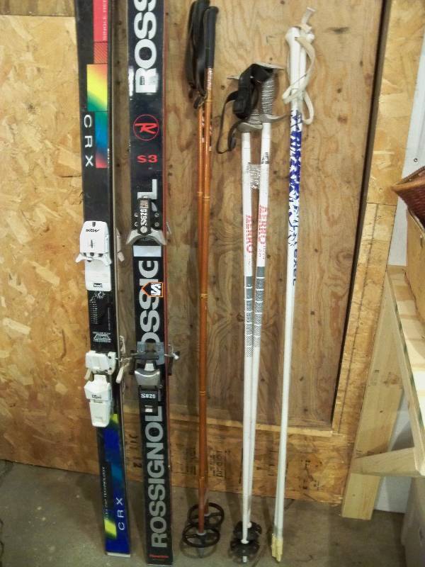 Downhill Skis & Poles