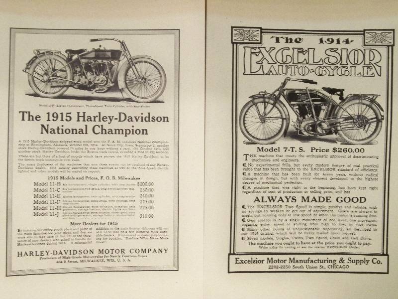 Motorcycle Advertisements