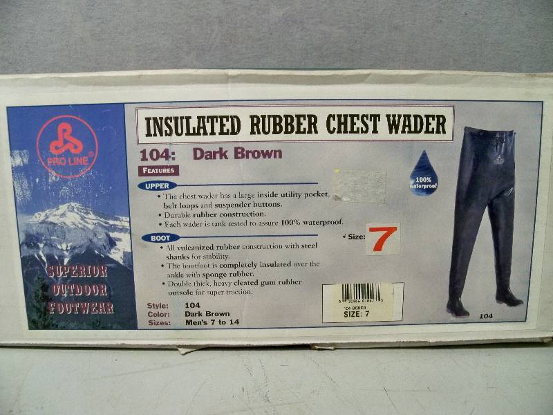 NEW Chest Wadders