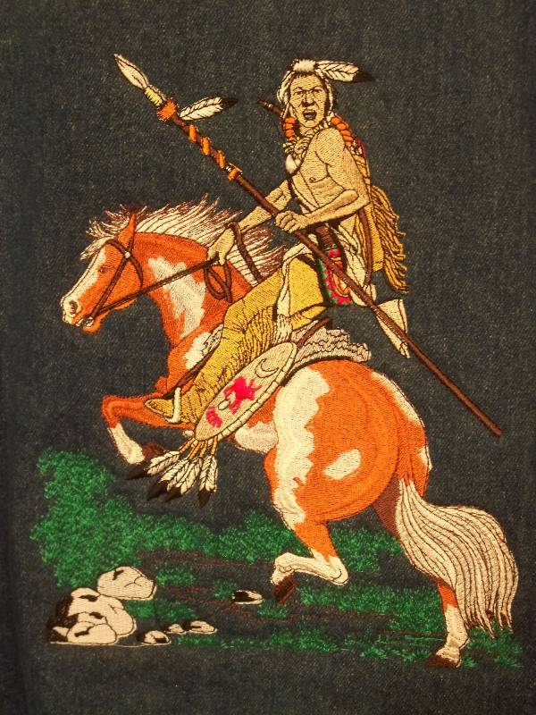 Native American Jean Jacket