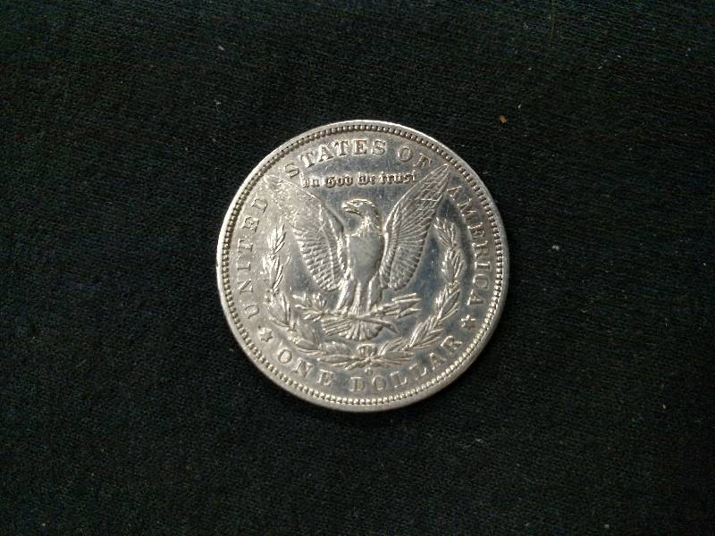 1896 O Morgan Silver Dollar...
