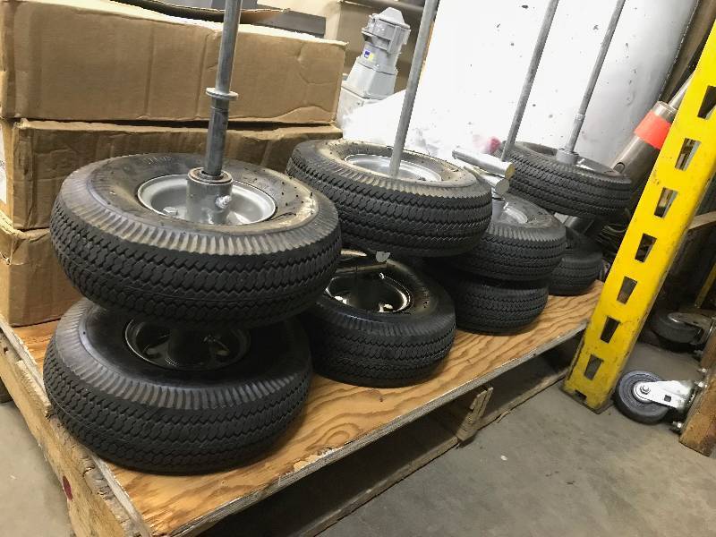 4 SETS OF AIR TIRES