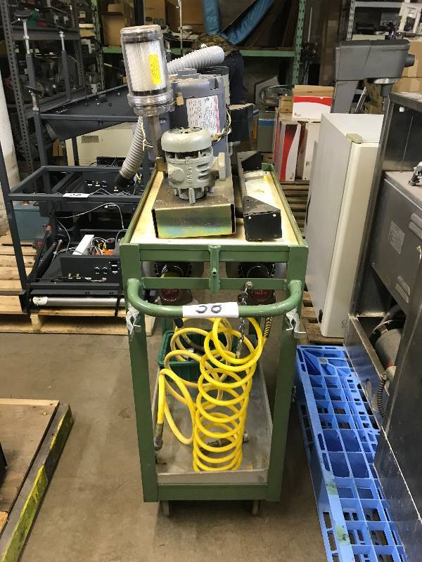 SERVICE CART w PUMPS