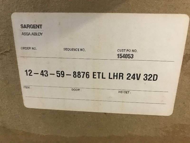 COMMERCIAL DOOR HARDWARE
