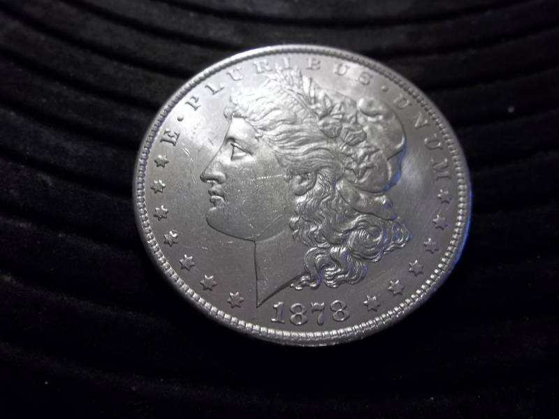 1878  Morgan Silver Dollar 7 TF Rev. 1879