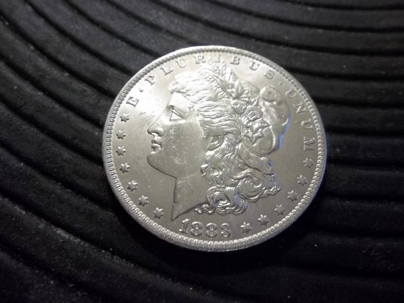 1883 O Morgan Silver Dollar