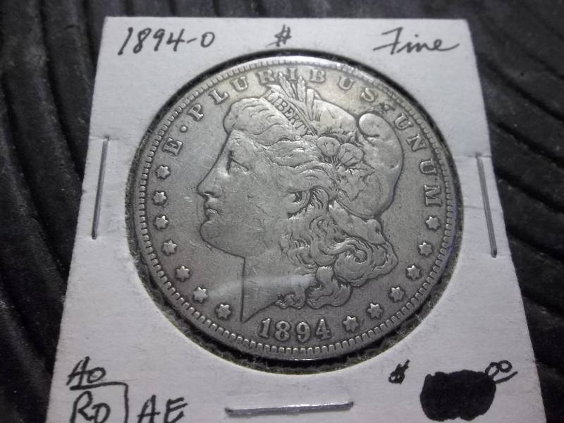 1894 O Morgan Silver Dollar