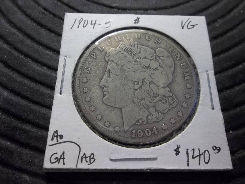 1904 S Morgan Silver Dollar