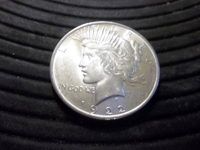 1922  Silver Peace Dollar