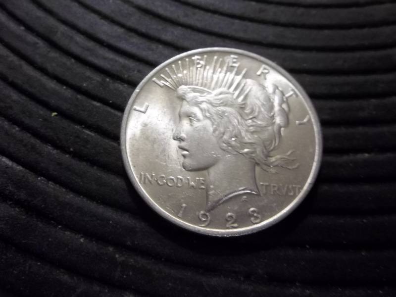 1923 Peace Silver Dollar