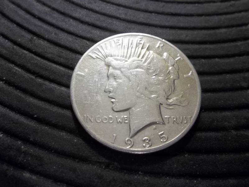 1935 S Peace Silver Dollar