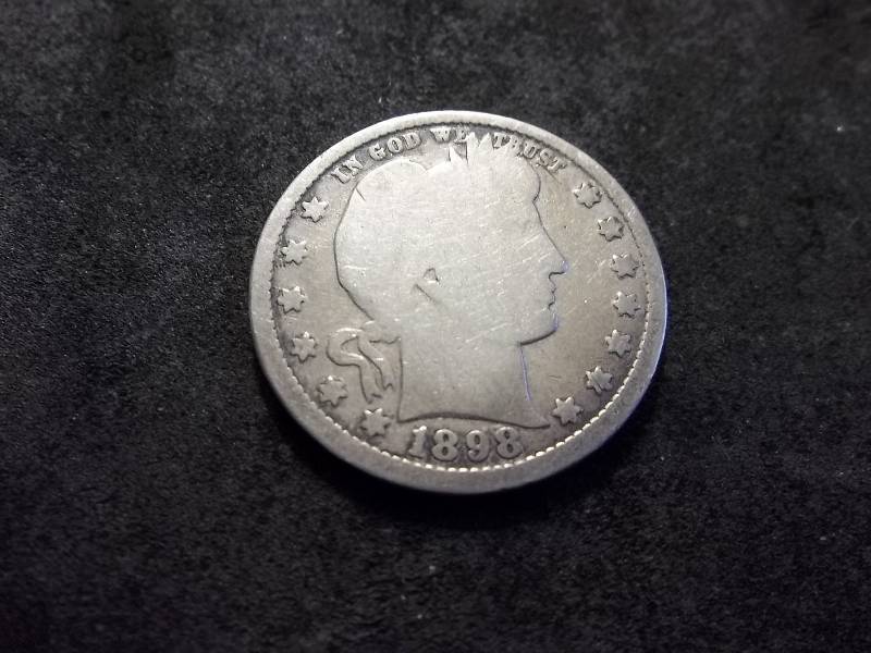 1898 Barber Quarter