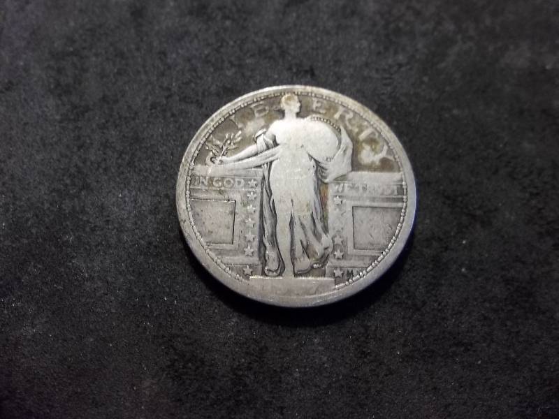1917  Standing Liberty Quarter Type 1
