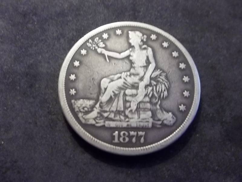 1877 S Trade Dollar
