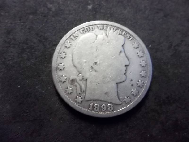 1898 Barber Half Dollar
