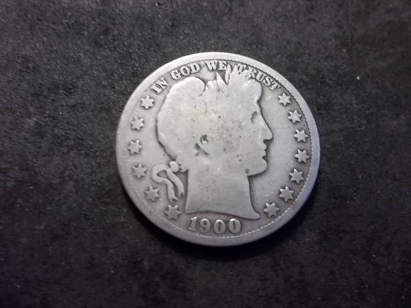 1900 S Barber Half Dollar