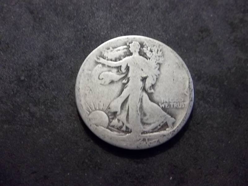 1921 D Walker Half Dollar