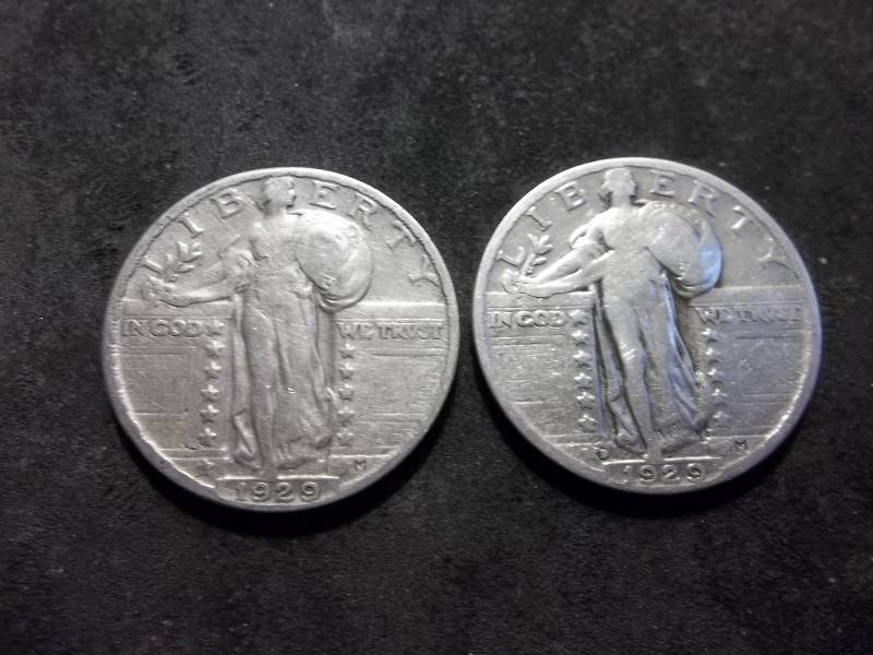 1929, 1929 D Standing Liberty Quarters
