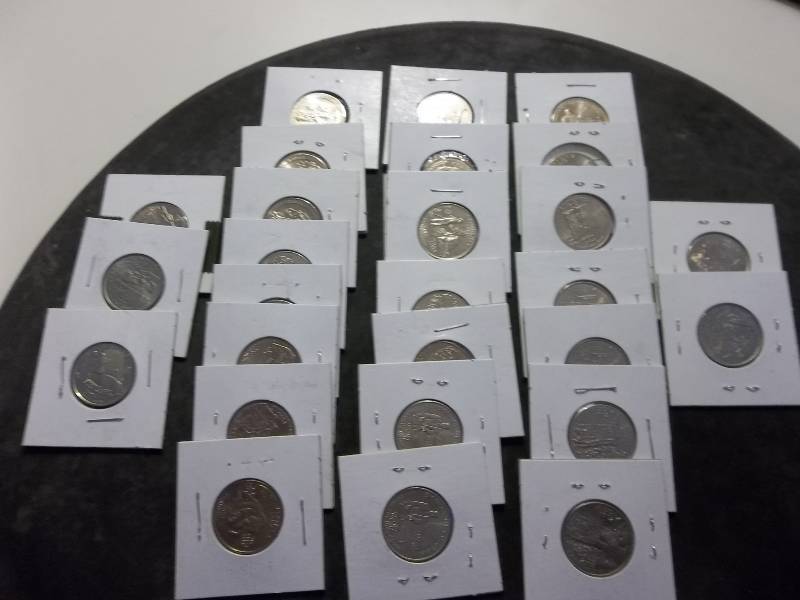 26 State Quarters All Unc 19 Different States