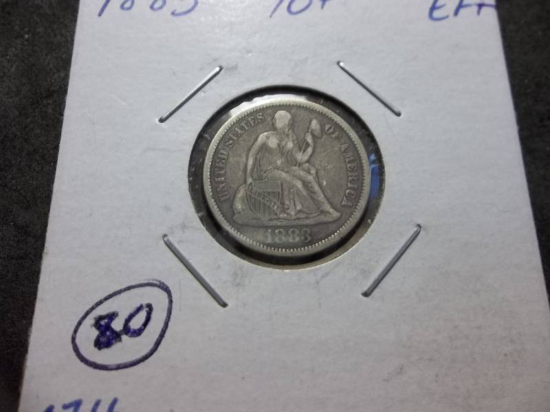 1883 Seated Liberty Dime