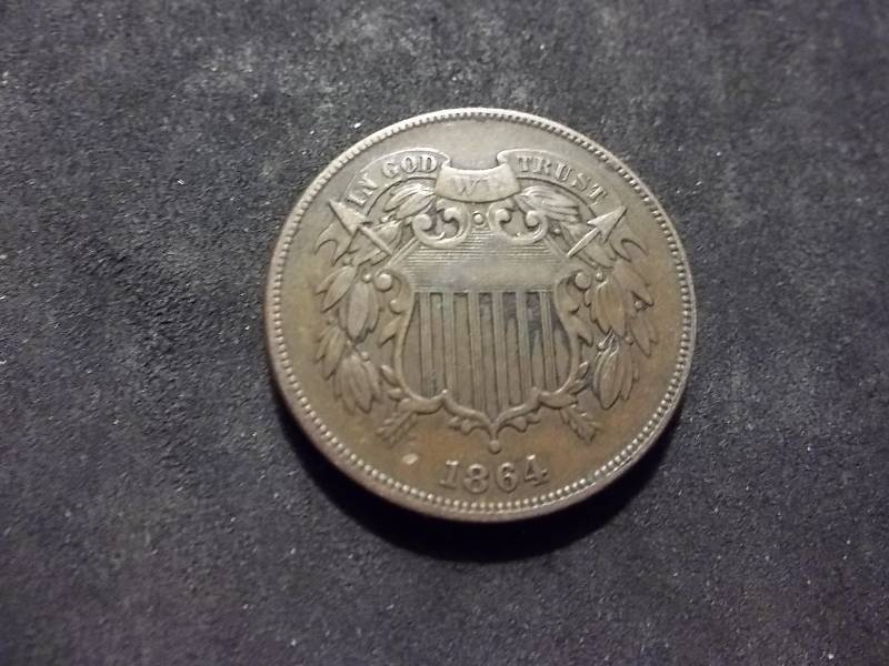 1864 2-Cent Piece