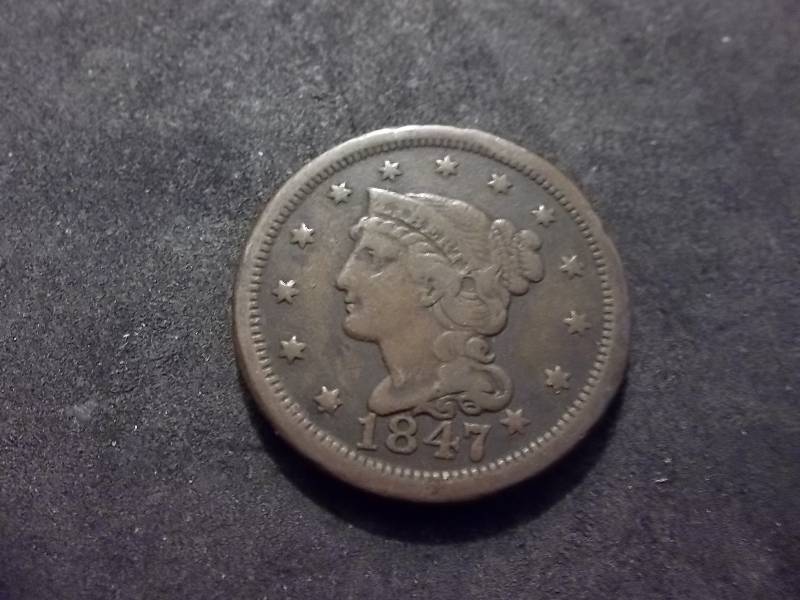 1847 Large Cent