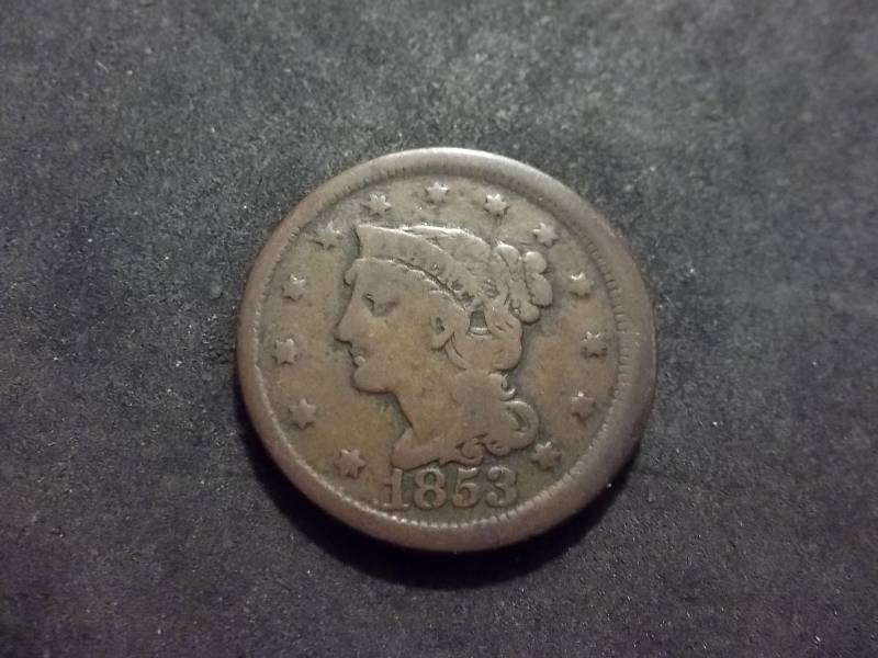 1853 Large Cent