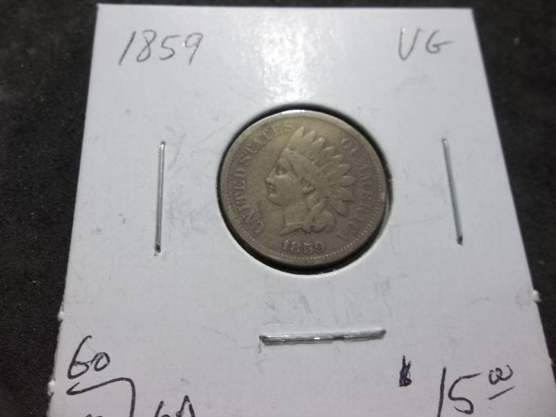 1859 Indian Head Cent