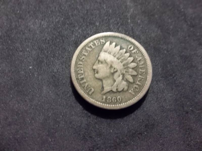 1860 Indian Head Cent