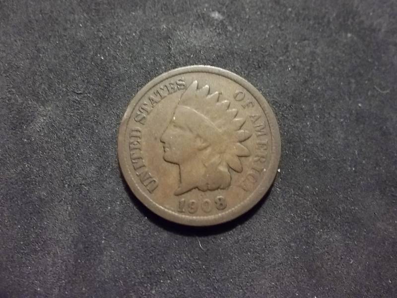 1908 Indian Head Cent
