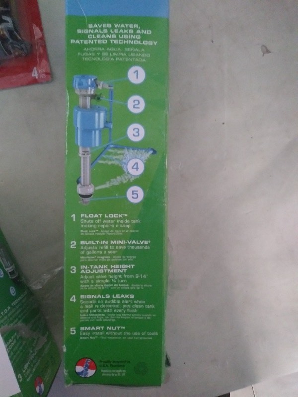 Next Hydro Clean Fill Valve and Hydrostop Combo