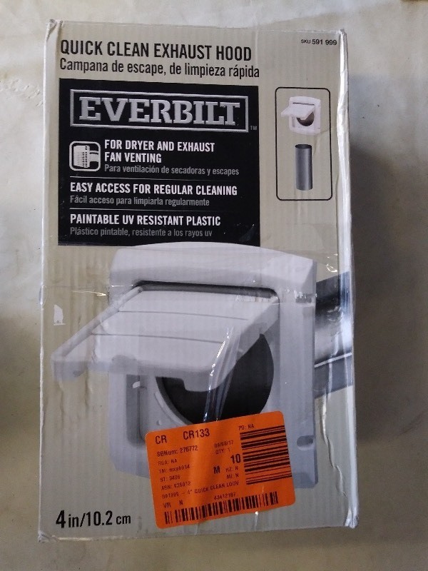 Everbuilt 4 Exhaust Hood With Guard