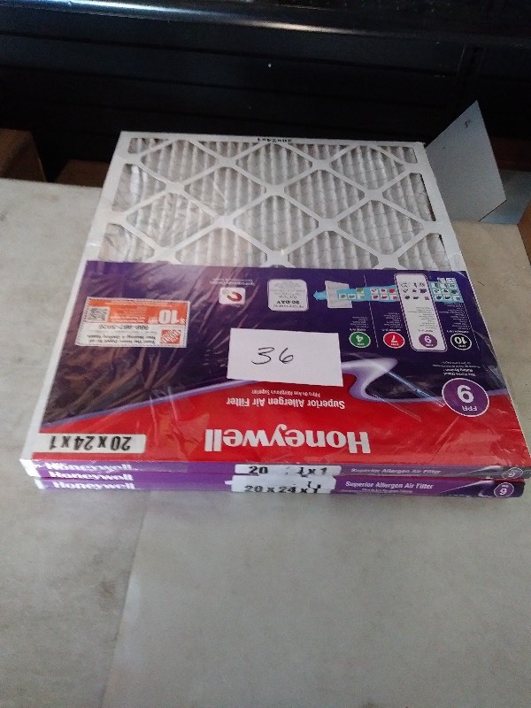 3x Honeywell Air Filters