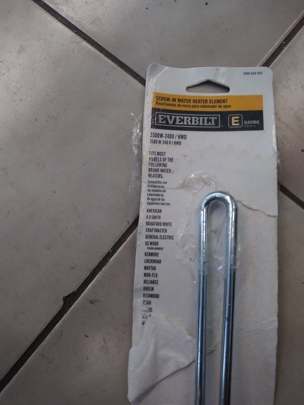 Everbuilt 3500W- 240V HWD