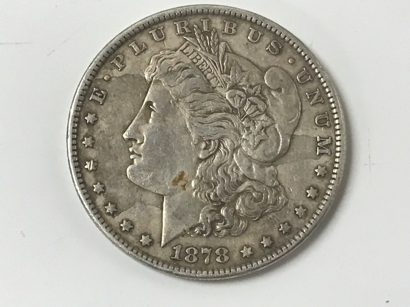 1878 Morgan Silver Dollar--Reverse ...