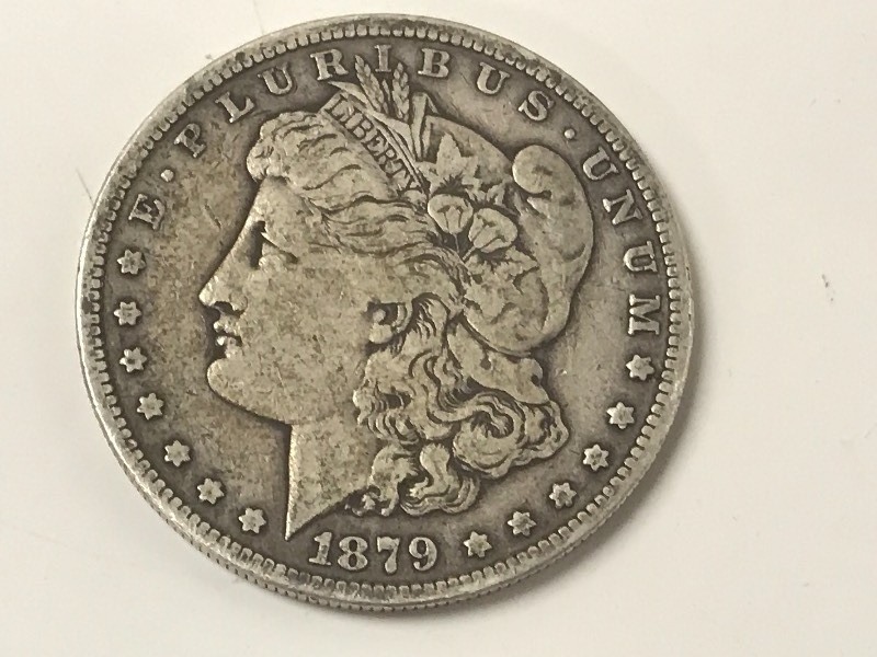 1879-S Morgan Silver Dollar ...